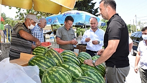 Başkan Yılmaz'ın bayram mesaisi devam ediyor