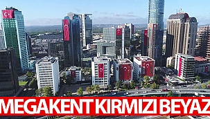 Gökdelenler Türk bayraklarıyla donatıldı
