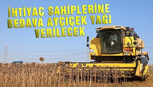İhtiyaç sahiplerine bedava ayçiçek yağı dağıtılacak