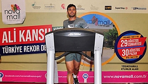 Rekor için 213 kilometre koştu