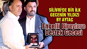 Engelli bireylere destek için gece düzenlendi