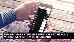 Gasp olayına müdahale eden polis ve güvenlik görevlisini bıçakladı