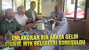 Silivri'de emlakçılar bilgilendirildi