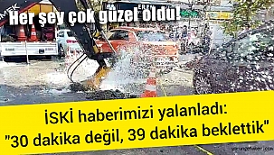 İSKİ haberimizi yalanladı: