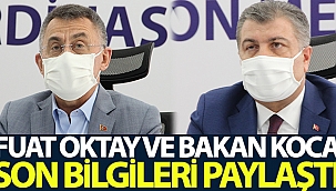 Oktay ve Koca depremle ilgili son bilgileri paylaştı
