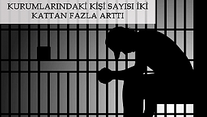 Son on yılda ceza infaz kurumlarındaki kişi sayısı iki kattan fazla arttı
