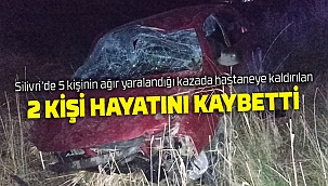 2 kişi hastanede hayatını kaybetti