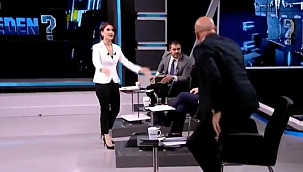 Canlı yayında tansiyon yükseldi, Aksünger yayını terk etti