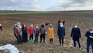 Kadın girişimciler bakanlık desteği ile Silivri’de ekime başladı