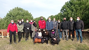 Sokak hayvanları için kulübe dağıtıldı
