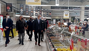 Silivri'de koronavirüs denetimi