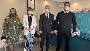 MHP'den Simge Kandemir’e ziyaret