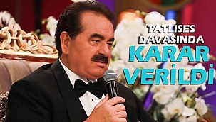 Tatlıses davasında karar verildi... İşte detaylar