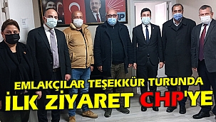 Emlakçılar, 'teşekkür' ziyaretine başladı