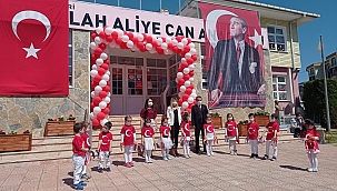 Silivri'de miniklerin 23 Nisan coşkusu
