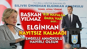 Başkan Yılmaz'dan ilçeye engelli anaokulu