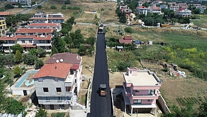 Cumhuriyet Mahallesi sokakları asfalta kavuşuyor