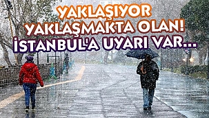Meteoroloji uyardı! İstanbul haftaya yağışla girecek...