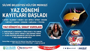 Yaz kursları başladı