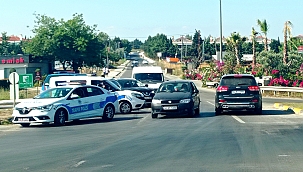 Lüks cip ile minibüs çarpıştı: 1 yaralı