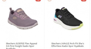 Skechers Kadın Spor Ayakkabı Modelleri Ayakkabı Online’da!