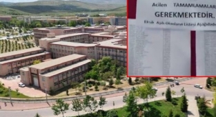 Selçuk Üniversitesi'nde aşısız ve eksik aşılı öğrencilerin isimlerini panoya astılar