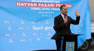 Hayvan pazarının temeli atıldı