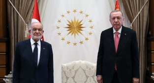 Beştepe'de 'dostane' görüşme