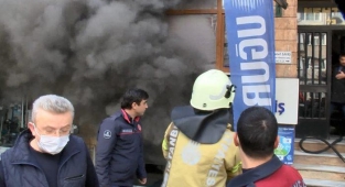 Sarıyer'de yangın paniği