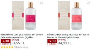 Kolonya Çeşitleri