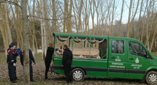 Silivri'de yanmış kadın cesedi bulundu