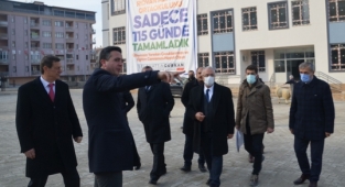 115 günde tamamlandı...