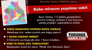 Baba mirasını yaşatma vakti