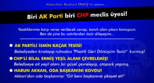 Alparslan Ermiş - Biri AK Parti biri CHP meclis üyesi!