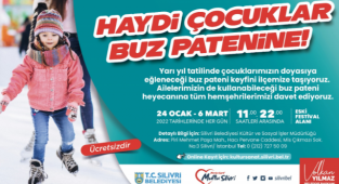 Buz pateni bugün kapılarını açıyor!