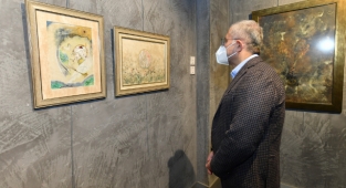 Sanatseverler Üsküdar'da henk ve ahenk merdiven minyatür sergisinde bir araya geldi