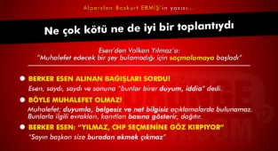 Alparslan Ermiş - Ne çok kötü ne de iyi bir toplantıydı