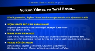 Alparslan ERMİŞ - Volkan Yılmaz ve Yerel Basın...