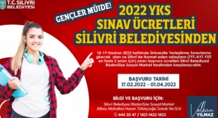 YKS ücretleri Silivri Belediyesinden