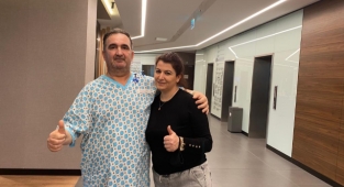 Kalp nakli beklerken Türkiye’de sağlığına kavuştu