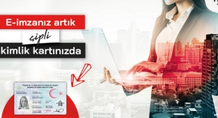 Kimlikle e-imza atma dönemi başladı