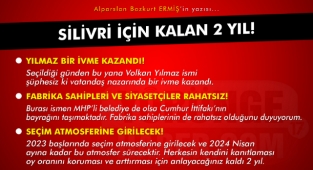 Alparslan ERMİŞ - Silivri için kalan 2 yıl