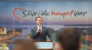 Yılmaz, personelle bayramlaştı