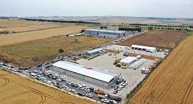 İstanbul’un ilk canlı hayvan pazarı Silivri’de açıldı