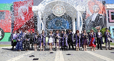 TÜRAM'da mezuniyet coşkusu