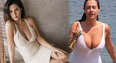 Tuğba Ekinci güneş banyosu yaptı