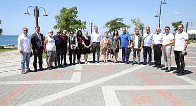 Volkan Yılmaz gazetecileri ağırladı