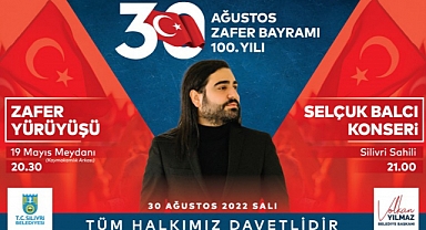 30 Ağustos Silivri'de coşkuyla kutlanacak
