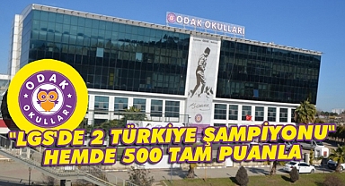 500 tam puanla 2 öğrenci Türkiye şampiyonu
