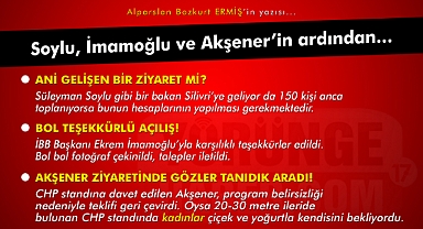 Alparslan Ermiş - Soylu, İmamoğlu ve Akşener'in ardından…